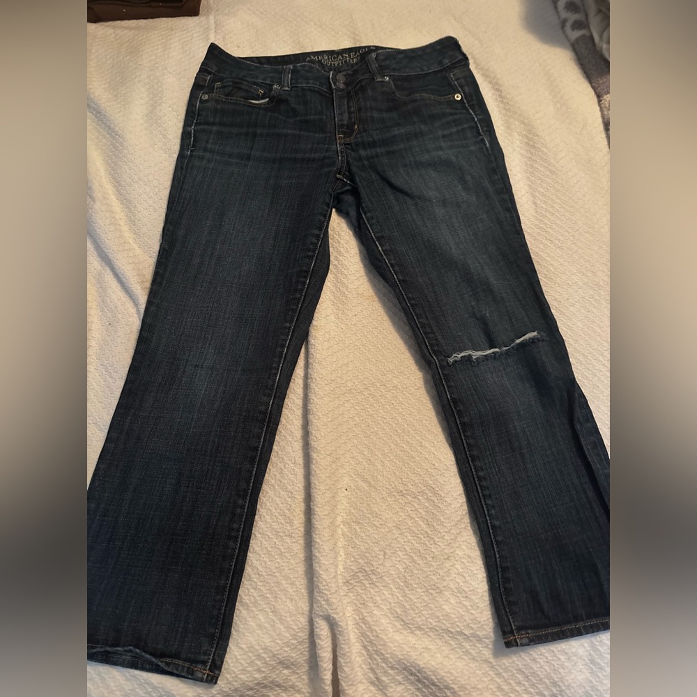 American Eagle Womens cropped jeans